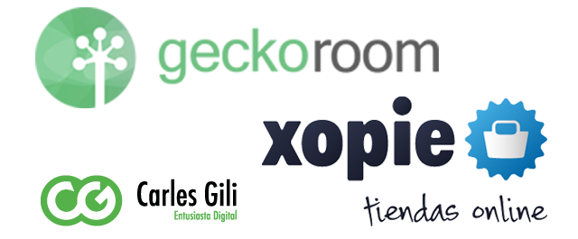 XOPIE y Geckoroom Partners y Colaborades de Carles Gili para proyectos web